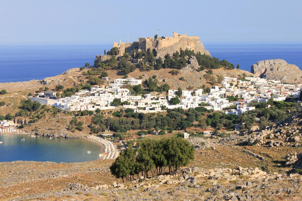 Rodos Beach Archangelos  Eksteriør bilde